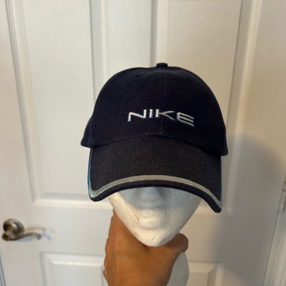 Nike Dark Blue Cap with White Logo